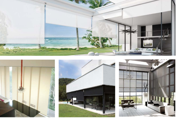 Cortinas tradicionales Bandalux elegantes en salón